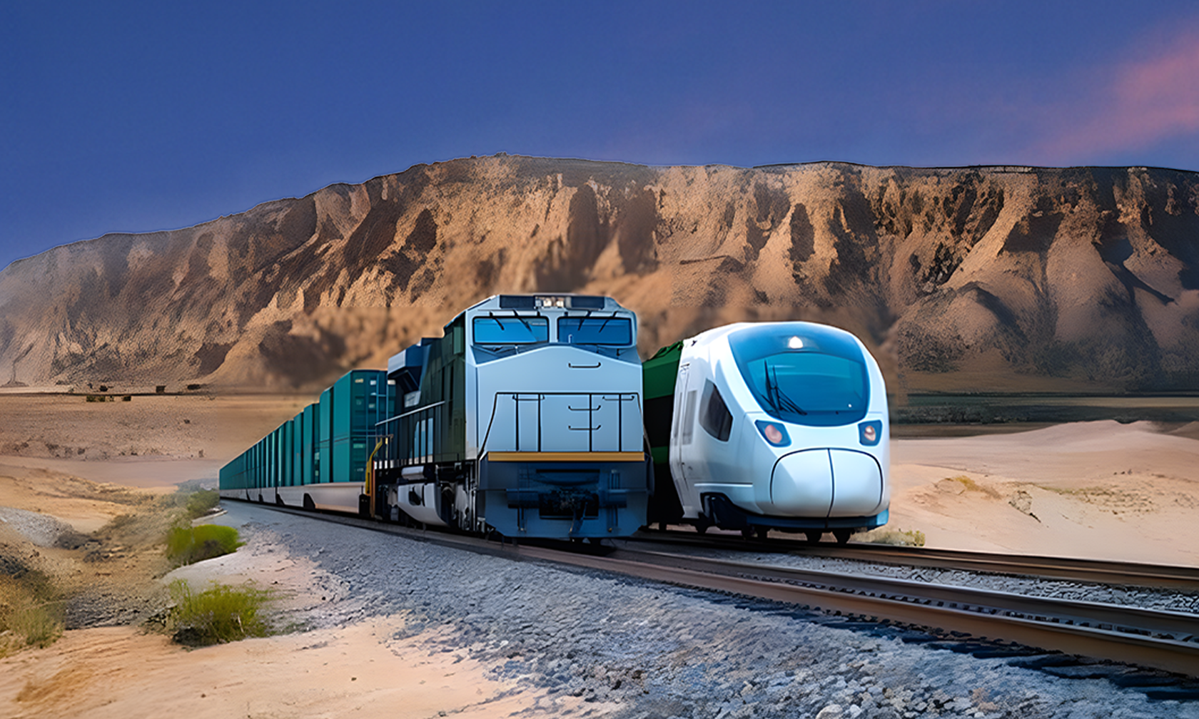 نحو مستقبل آمن… خبراتنا تواكب مسار قطار حفيت